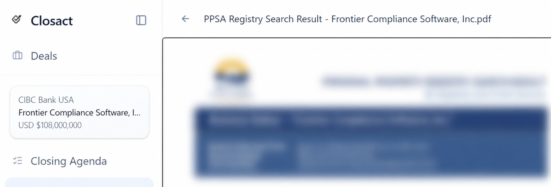 Searches sent and returned